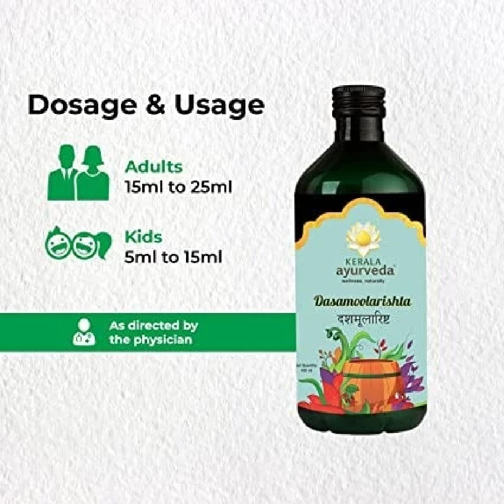 Kerala Ayurveda Dasamoolarishtam, 435 ml-4.webp